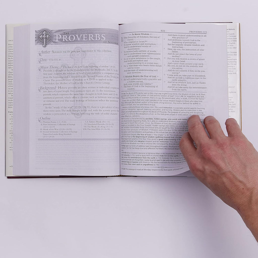 Orthodox Study Bible: Ancient Christianity Speaks to Today'S World