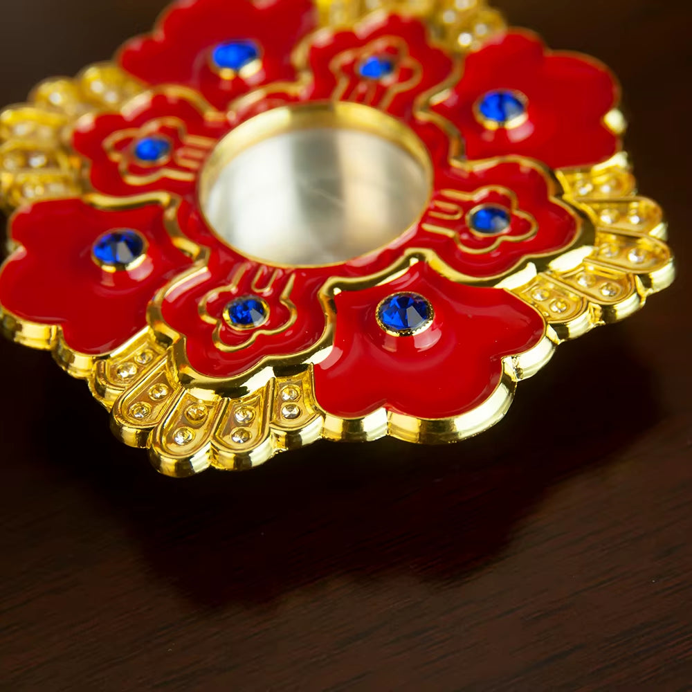 New 2026 Orthodox Relics Transparent Glass Top Church Decoration Religious Relic Orthodox Prayer Item Delicate Ash Urn Box Gift