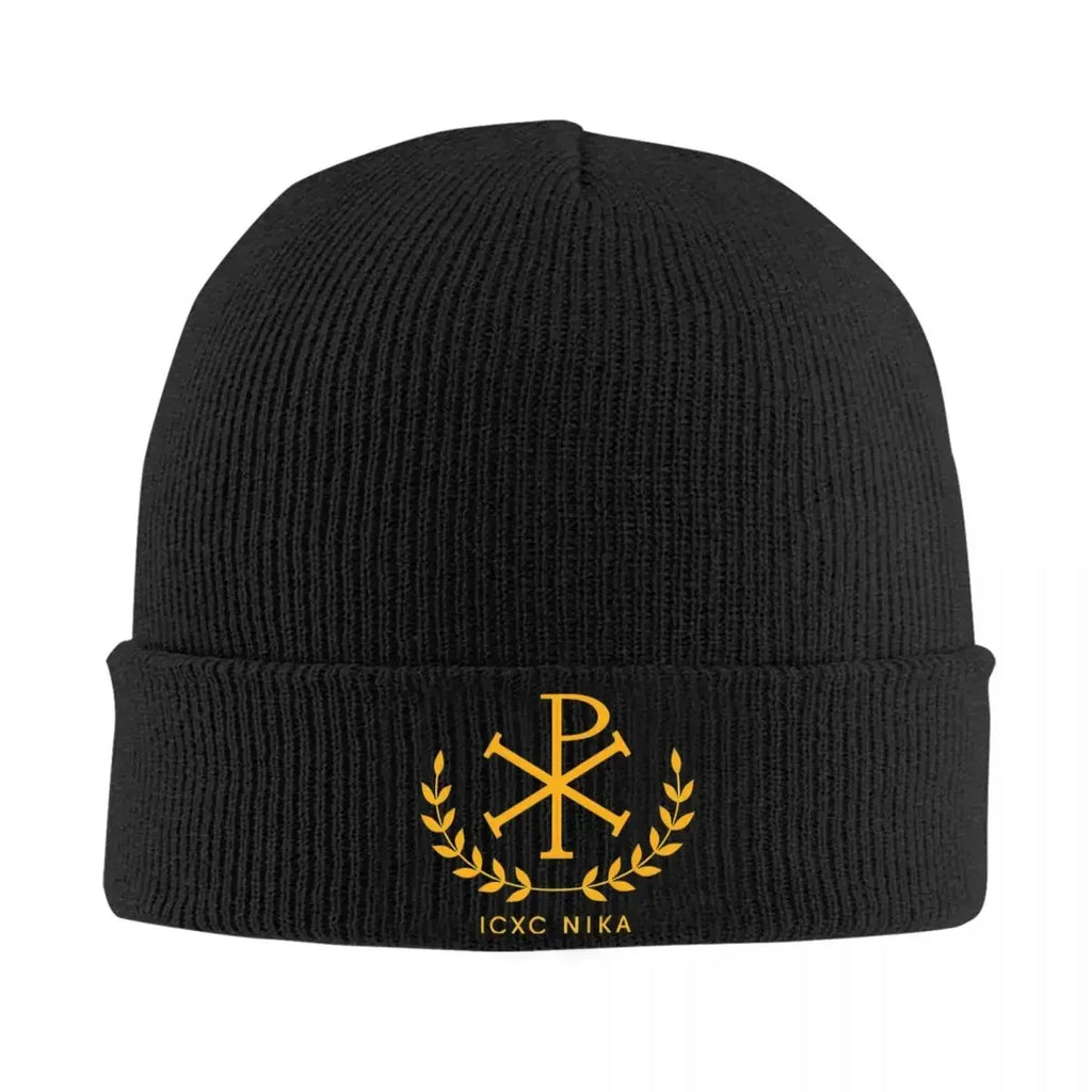 Chi Rho ICXC NIKA Beanie
