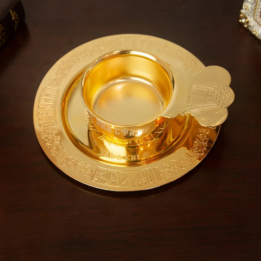 Classic Gold Chalice Accessories Set
