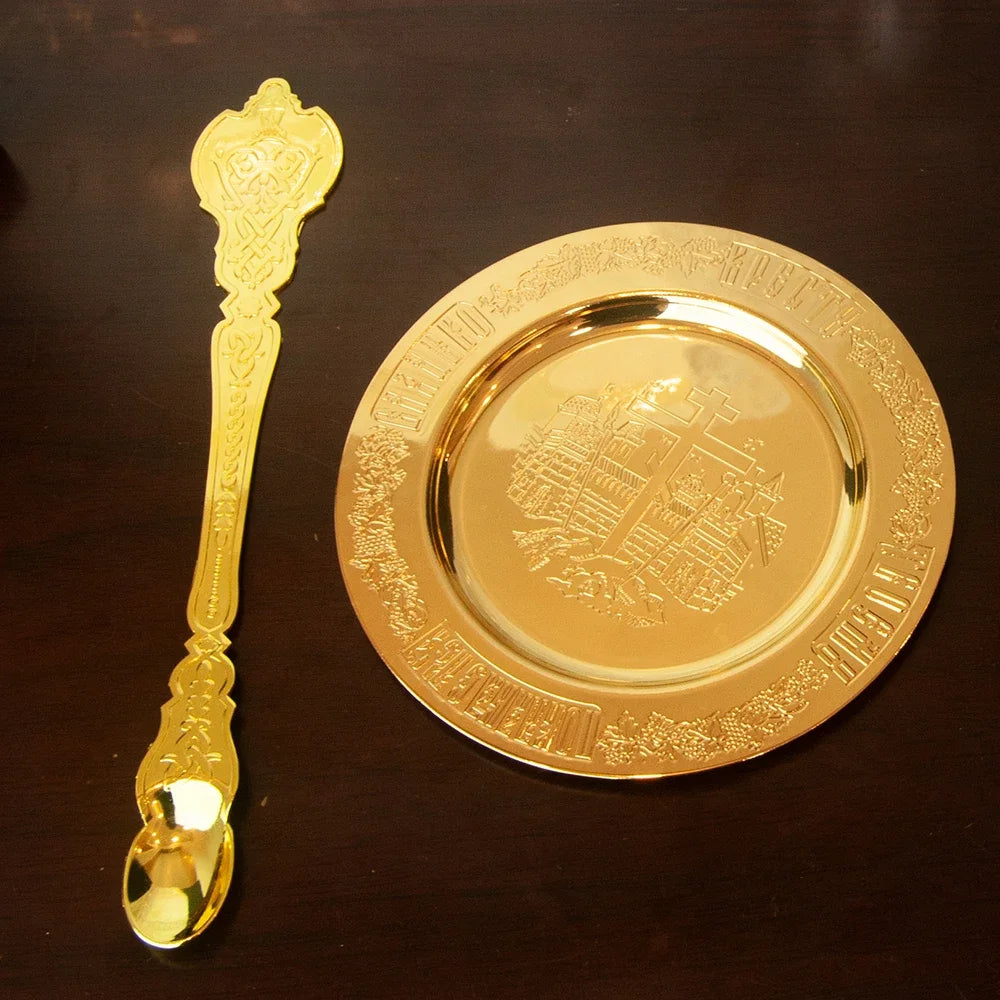 Classic Gold Chalice Accessories Set