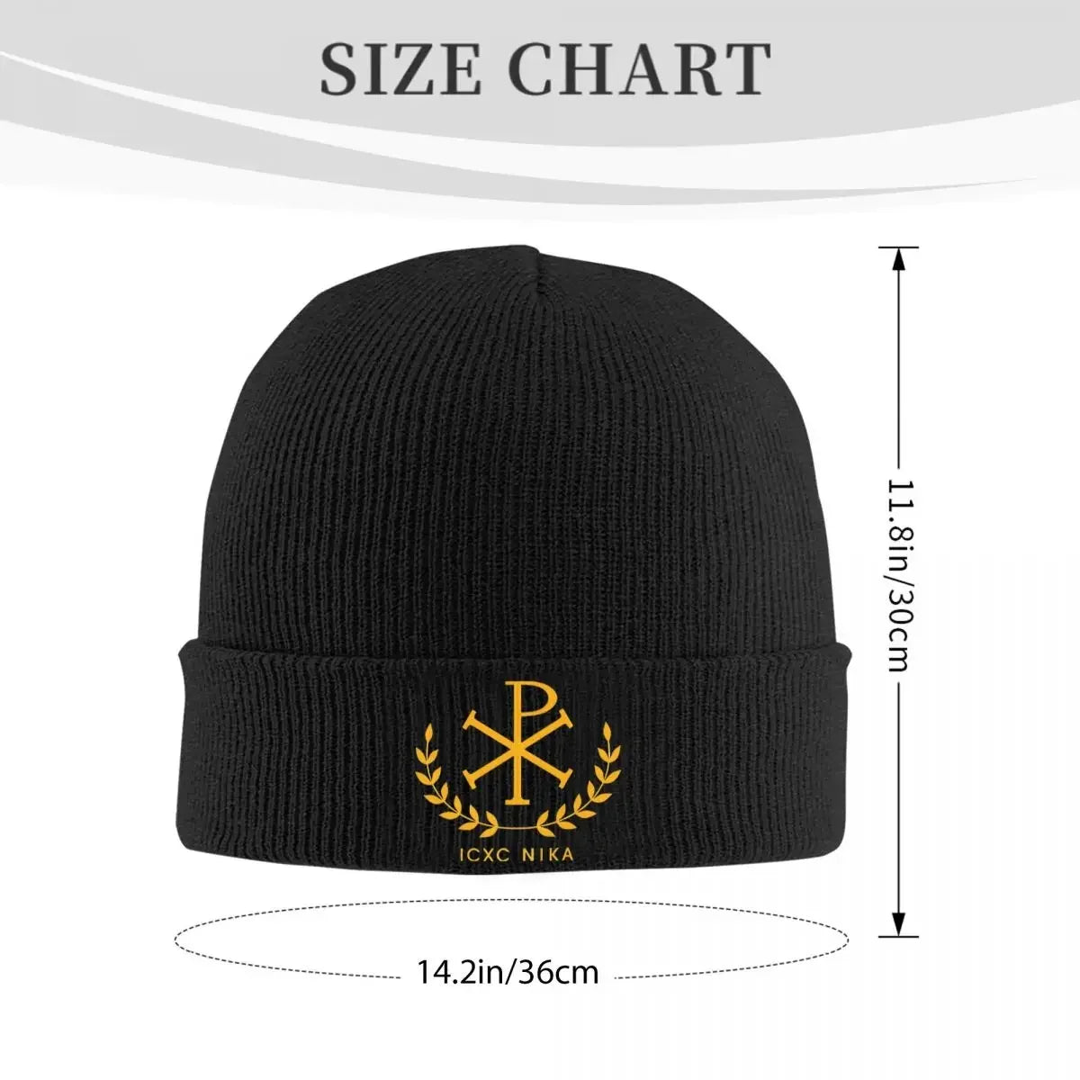 Chi Rho ICXC NIKA Beanie