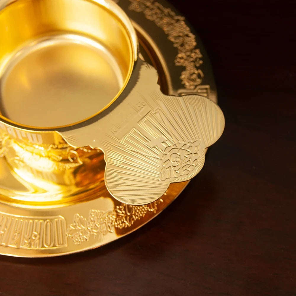 Classic Gold Chalice Accessories Set