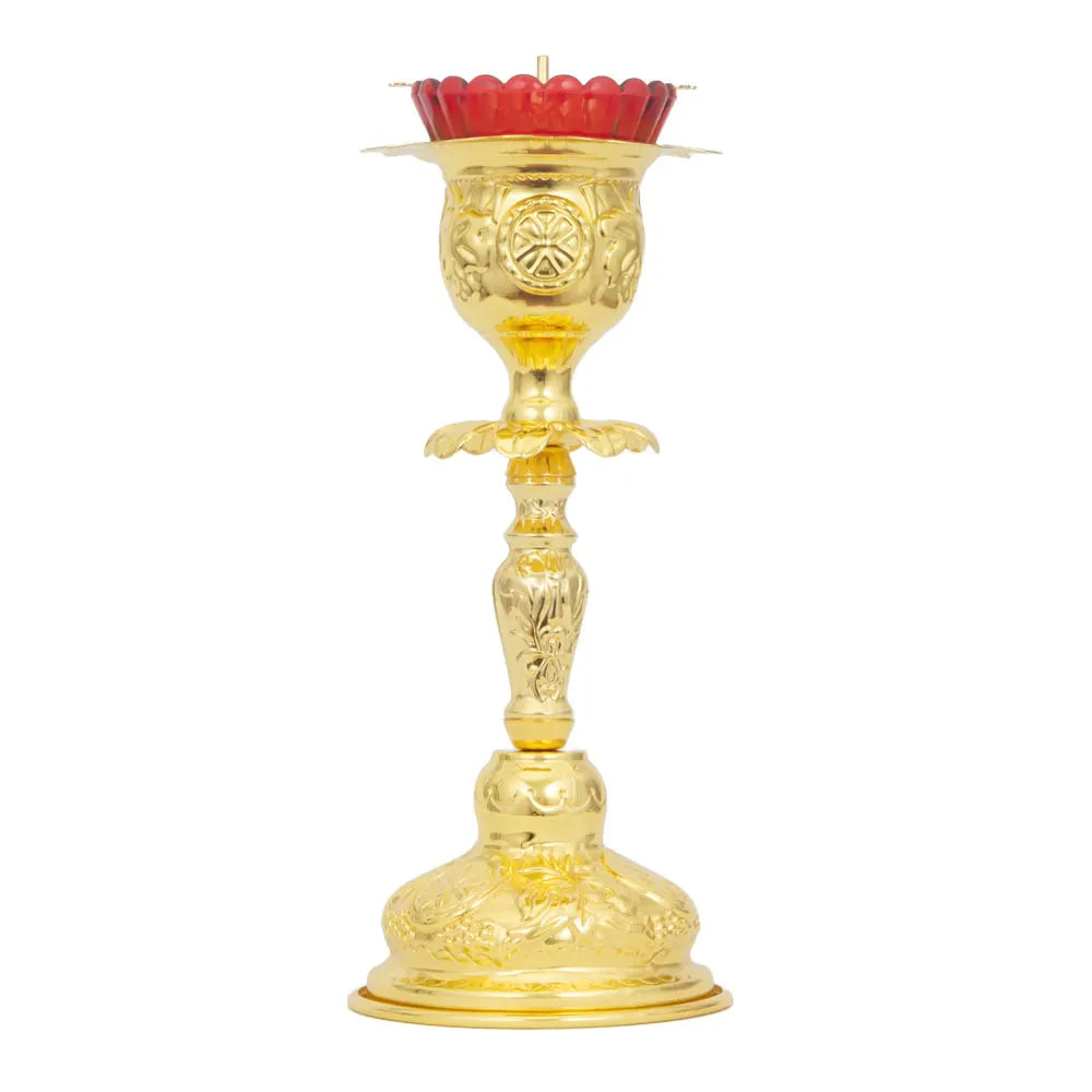 Gold Plain Vigil Lamp