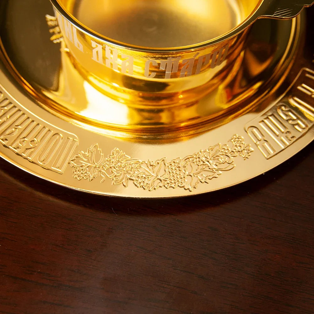 Classic Gold Chalice Accessories Set