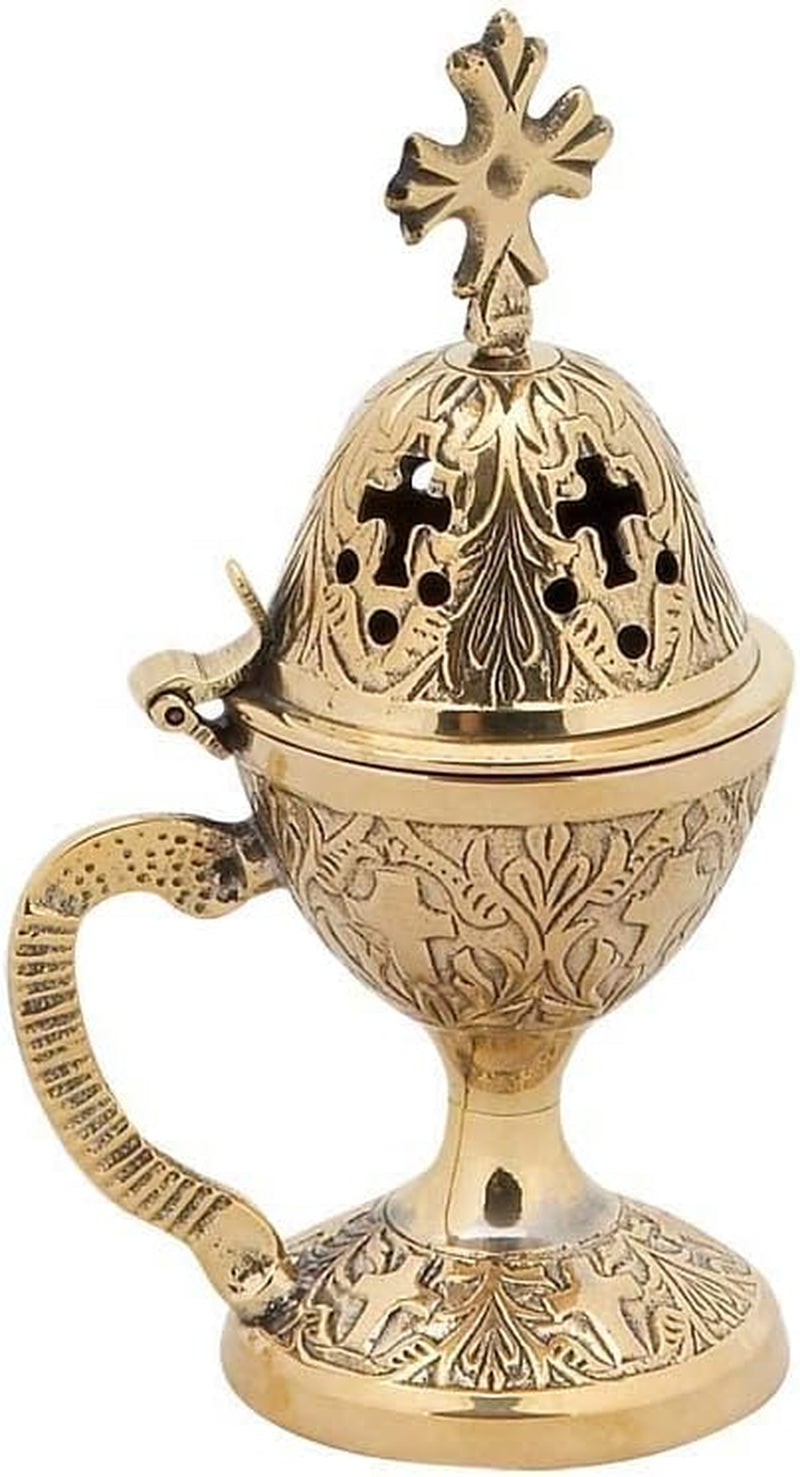 Greek Incense Burner Christian Orthodox Incense Burner (78-B)